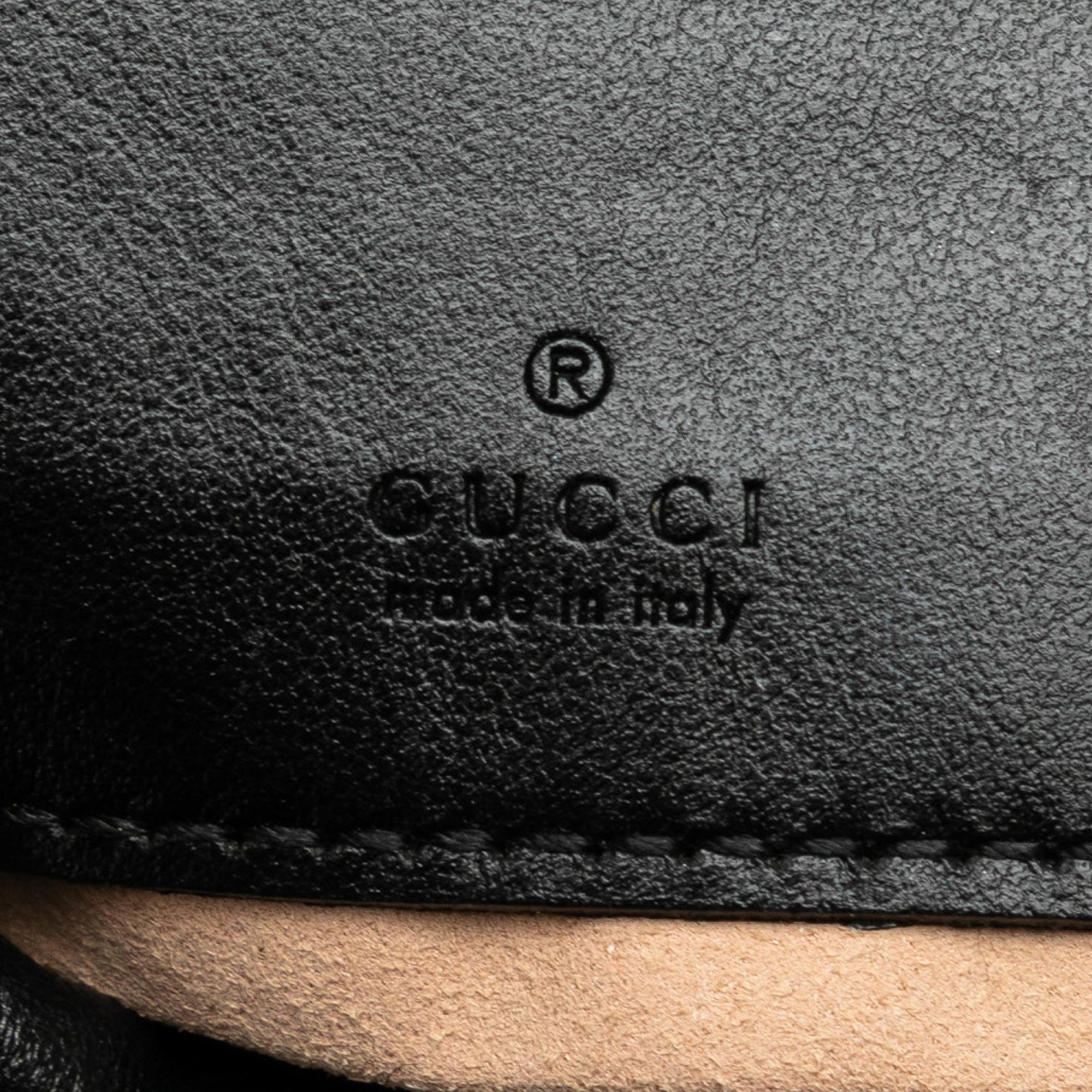 Gucci Mini GG Marmont Matelasse Bucket Bag