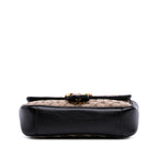Gucci Mini GG Marmont Matelasse Canvas Flap Crossbody