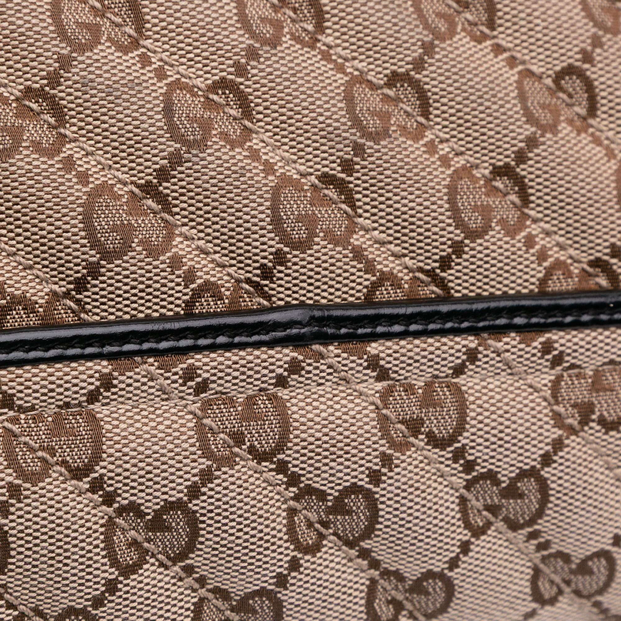 Gucci Mini GG Marmont Matelasse Canvas Flap Crossbody