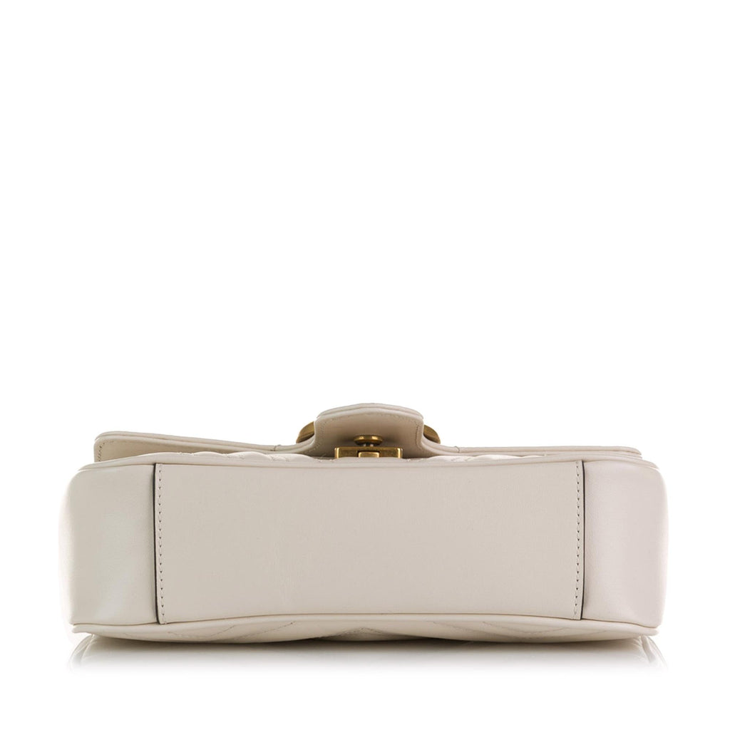 Gucci Mini GG Marmont Matelasse Crossbody Bag (SHG-PqL4OQ)