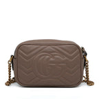 Gucci Mini GG Marmont Matelasse Crossbody (SHG-1DWPFZ)