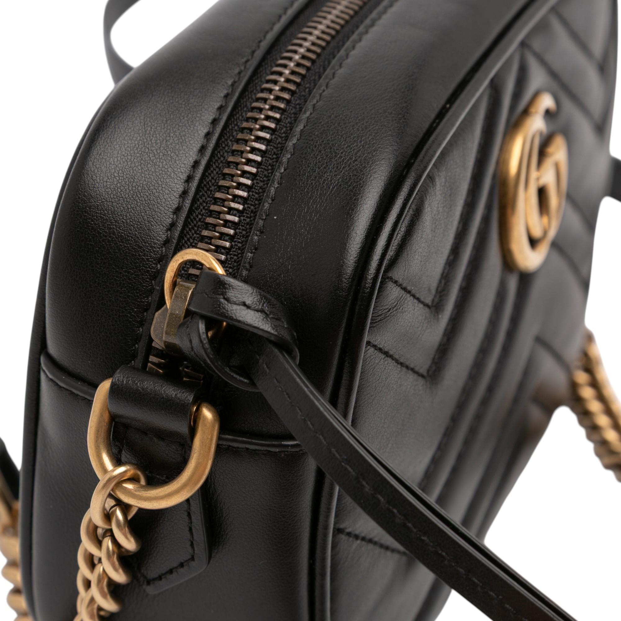 Gucci Mini GG Marmont Matelasse Leather Crossbody