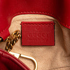 Gucci Mini GG Marmont Matelasse Leather Flap Crossbody