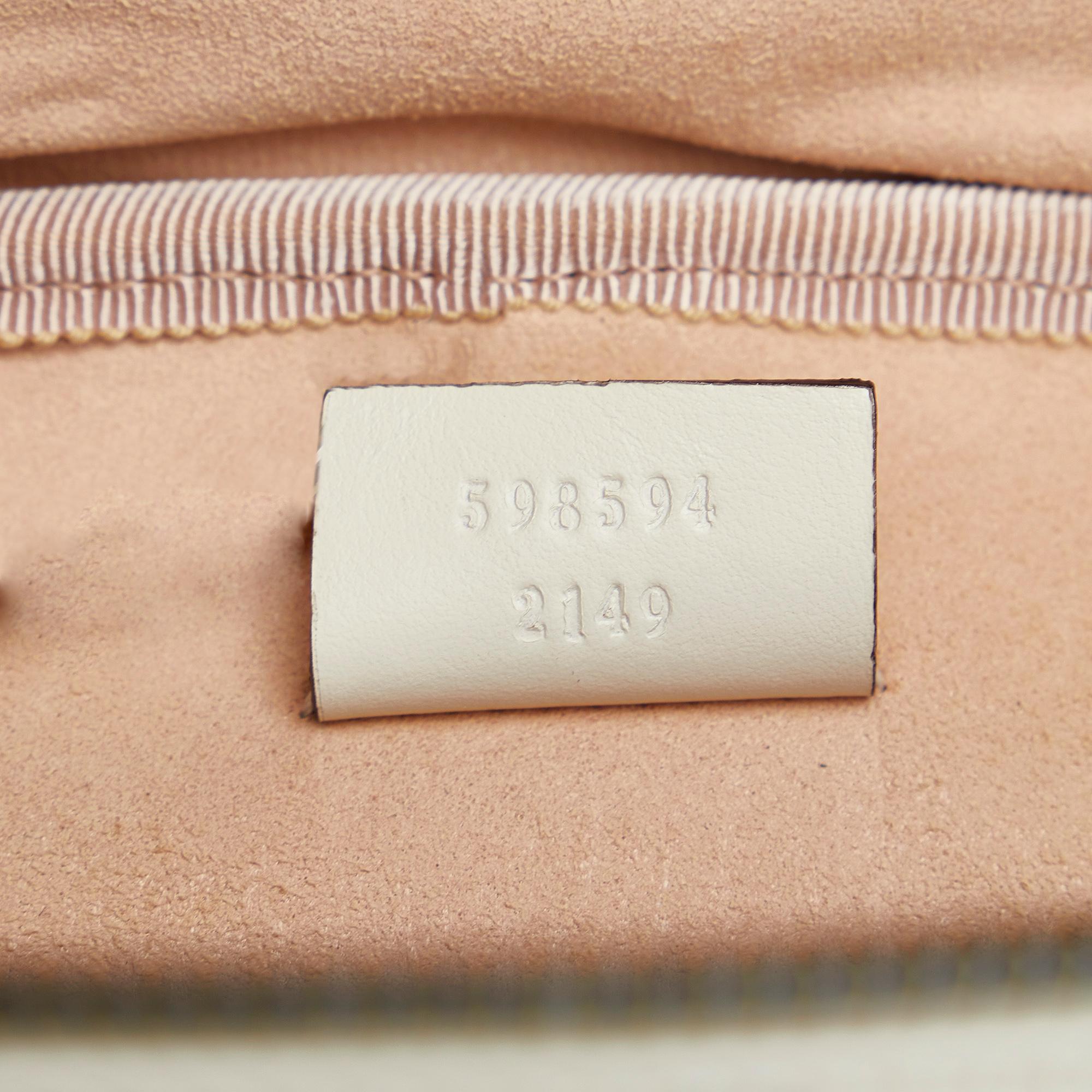 Gucci Mini GG Marmont Matelasse Leather Round Backpack