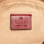 Gucci Mini GG Marmont Matelasse Leather Round Crossbody