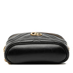 Gucci Mini GG Marmont Matelasse Leather Top Handle