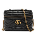 Gucci Mini GG Marmont Matelasse Leather Top Handle
