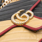 Gucci Mini GG Marmont Matelasse Leather Torchon Flap Crossbody