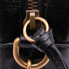 Gucci Mini GG Marmont Matelasse Leather Torchon Round Crossbody
