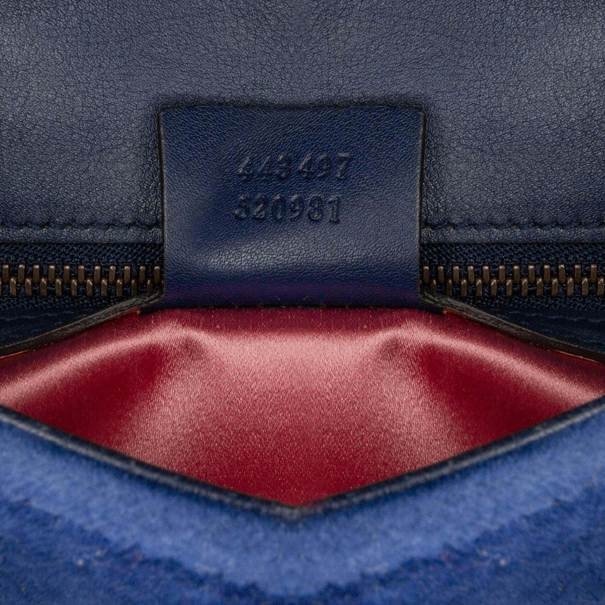 Gucci Mini GG Marmont Matelasse Velvet Crossbody (SHG-J4w2zv)