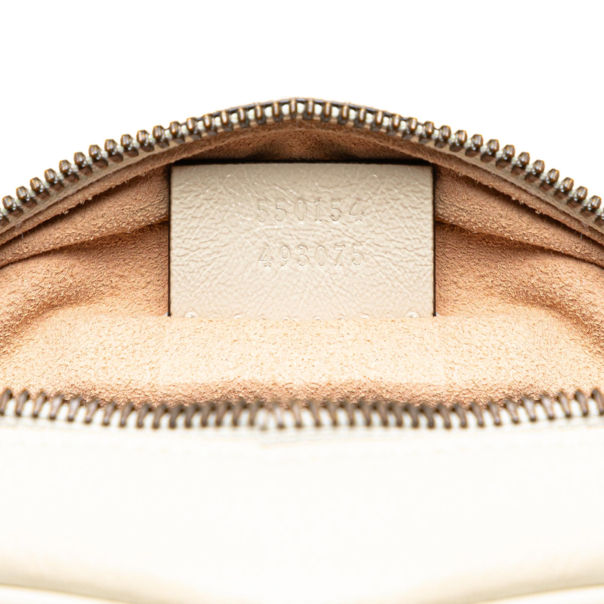 Gucci Mini GG Marmont Round Leather Crossbody