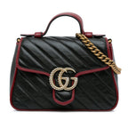 Gucci Mini GG Marmont Torchon Top Handle Bag (SHG-IPOg22)