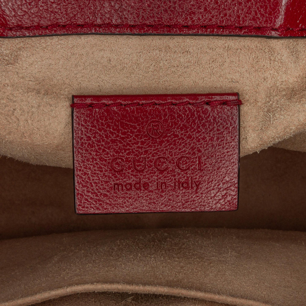 Gucci Mini GG Marmont Torchon Top Handle Bag (SHG-IPOg22)
