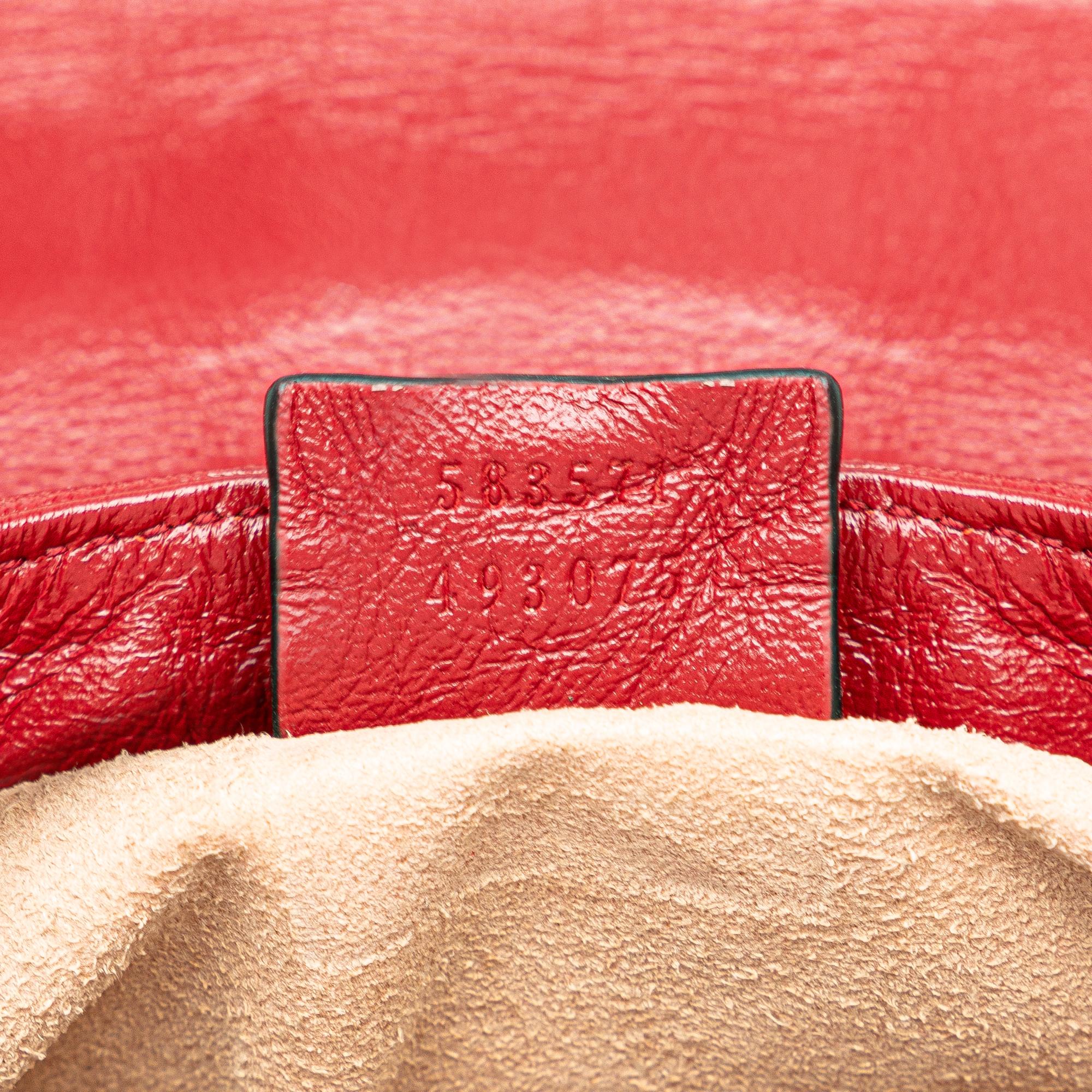 Gucci Mini GG Marmont Torchon Top Handle Bag