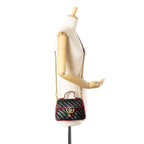 Gucci Mini GG Marmont Torchon Top Handle Bag