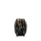 Gucci Mini GG Marmont Triple-Zip Crossbody Bag (SHG-dnjgun)