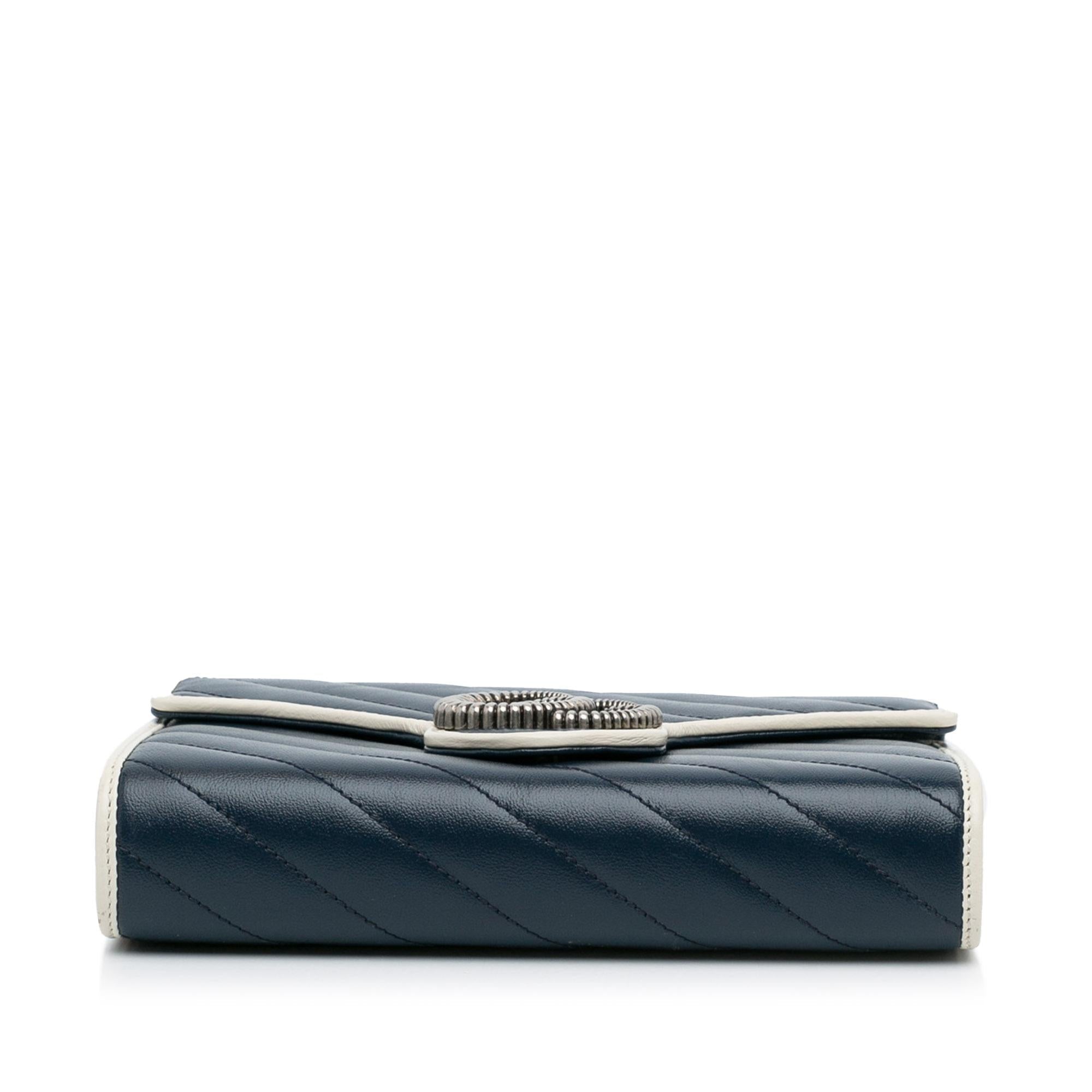Gucci Mini GG Marmont Wallet on Chain (SHG-QYIeTn)