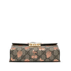 Gucci Mini GG Supreme Berry Padlock Satchel (SHG-0xk6RT)