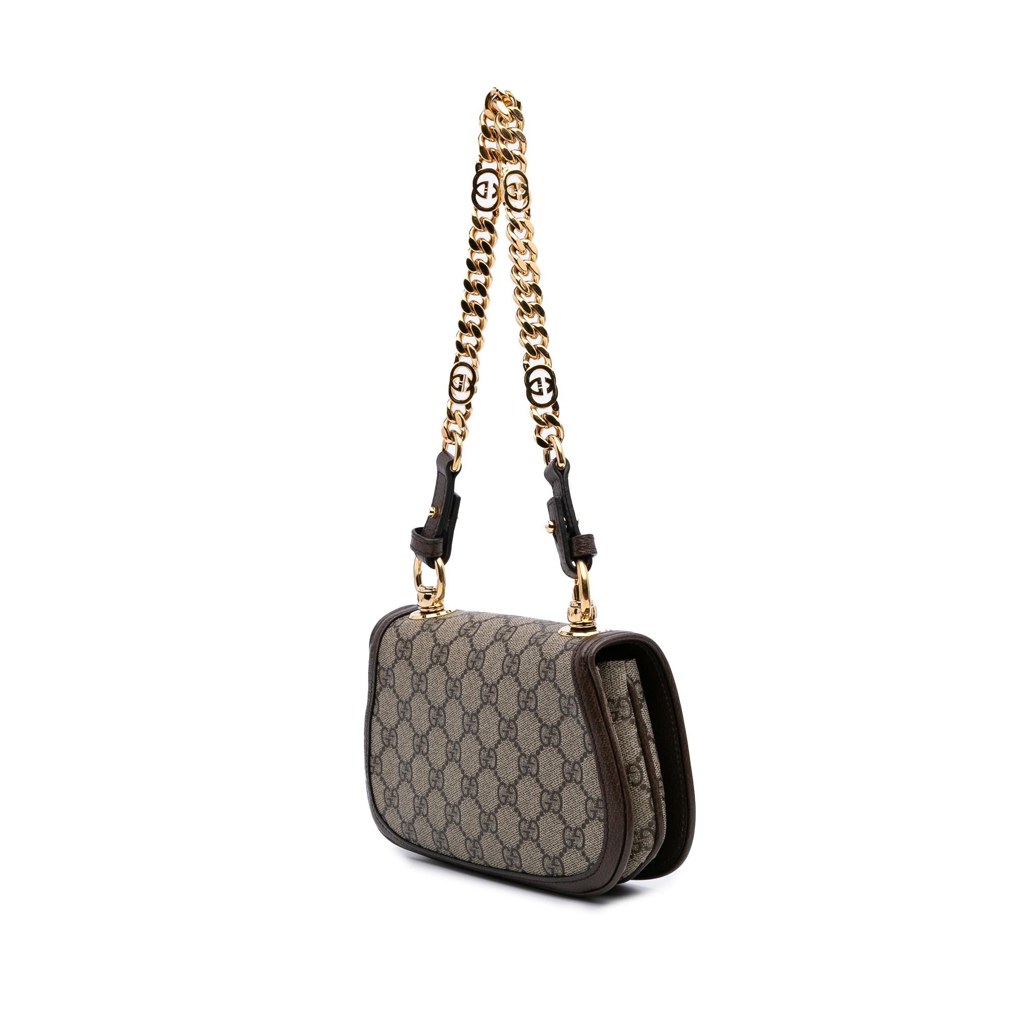 Gucci Mini GG Supreme Blondie Satchel