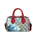 Gucci Mini GG Supreme Blooms Boston (SHG-HVA2nl)