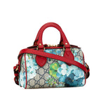 Gucci Mini GG Supreme Blooms Boston (SHG-HVA2nl)