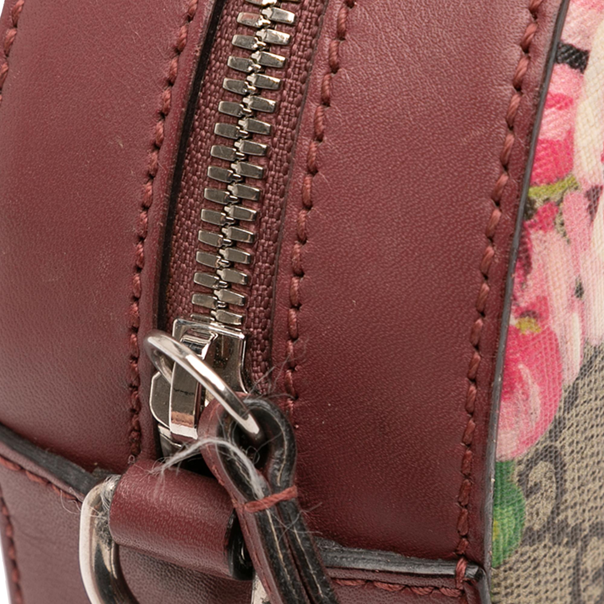 Gucci Mini GG Supreme Blooms Chain Crossbody