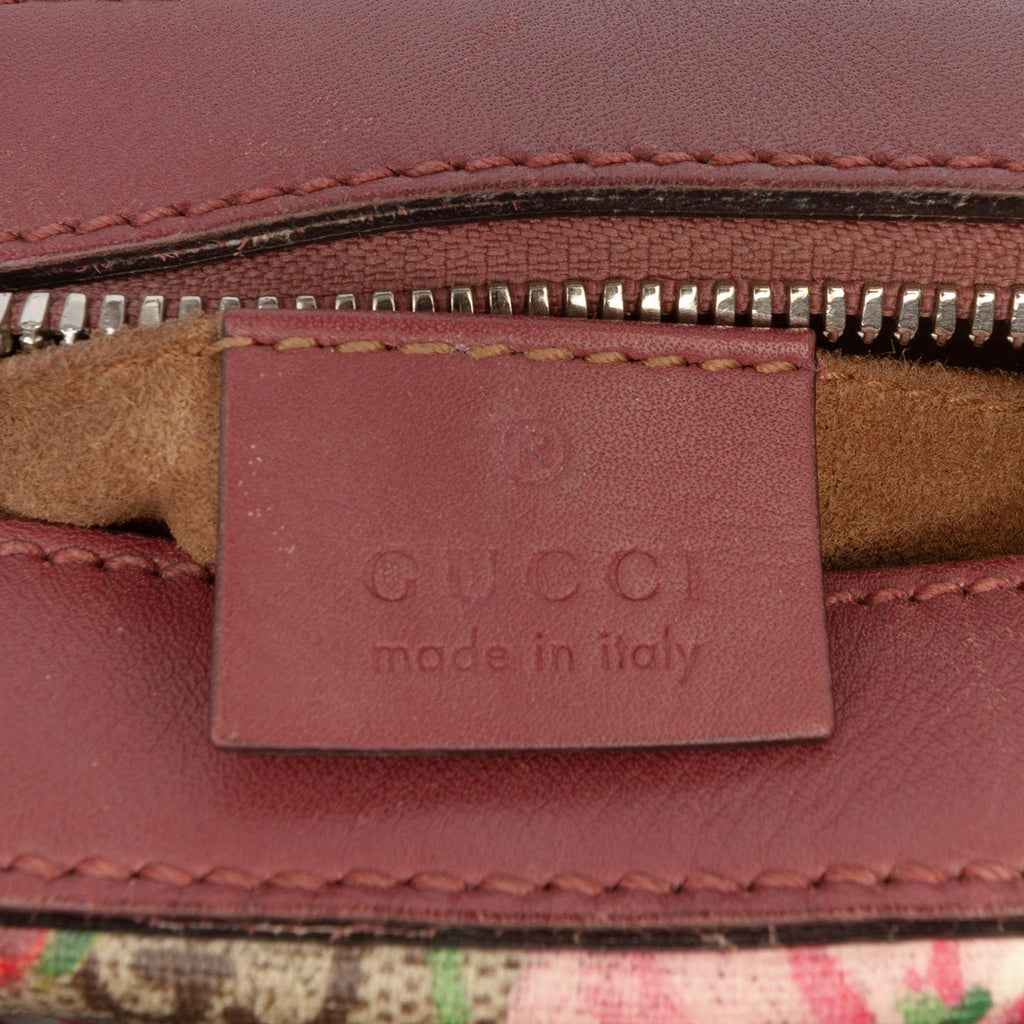 Gucci Mini GG Supreme Blooms Chain Crossbody