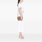 Gucci Mini GG Supreme Blooms Chain Crossbody