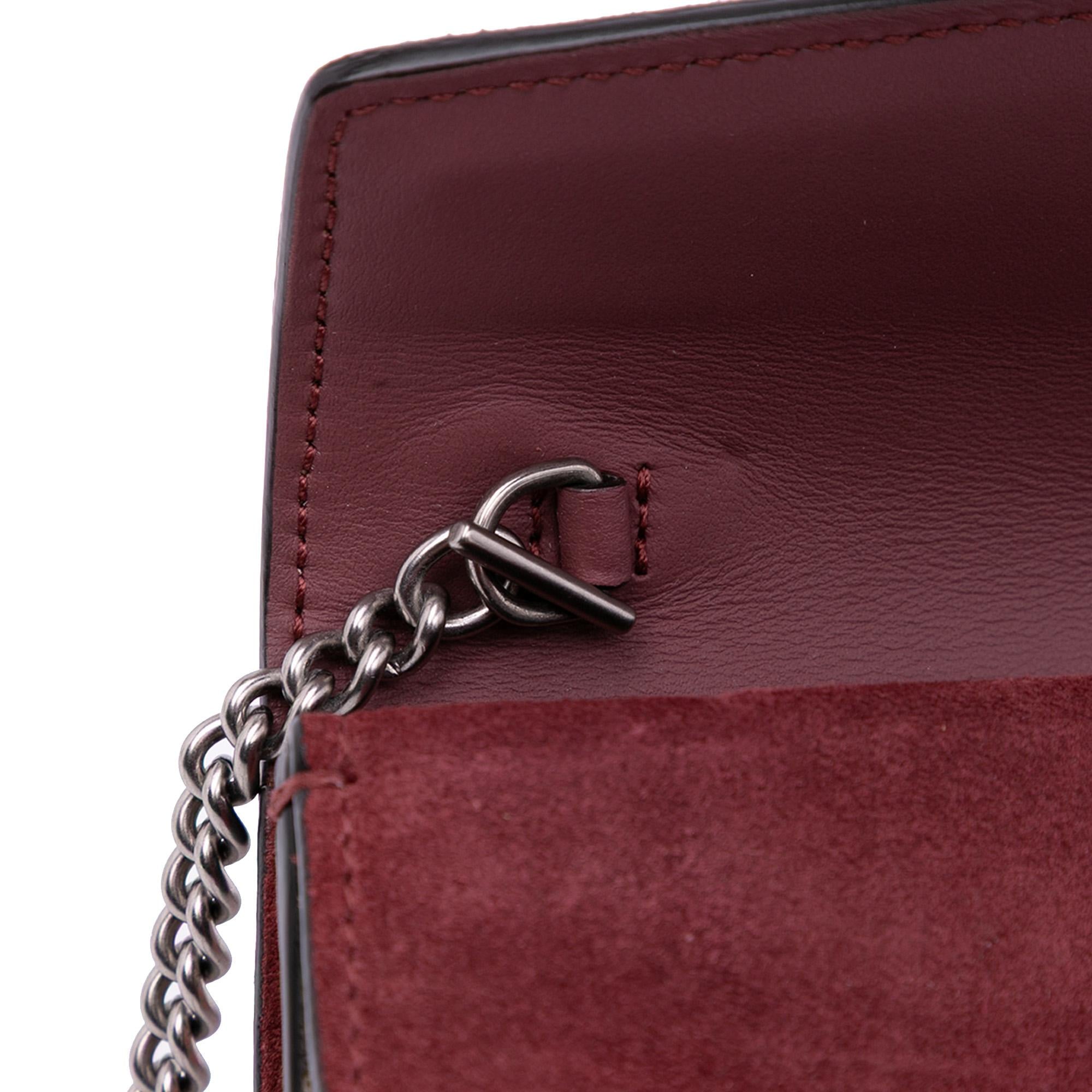 Gucci Mini GG Supreme Blooms Dionysus Crossbody