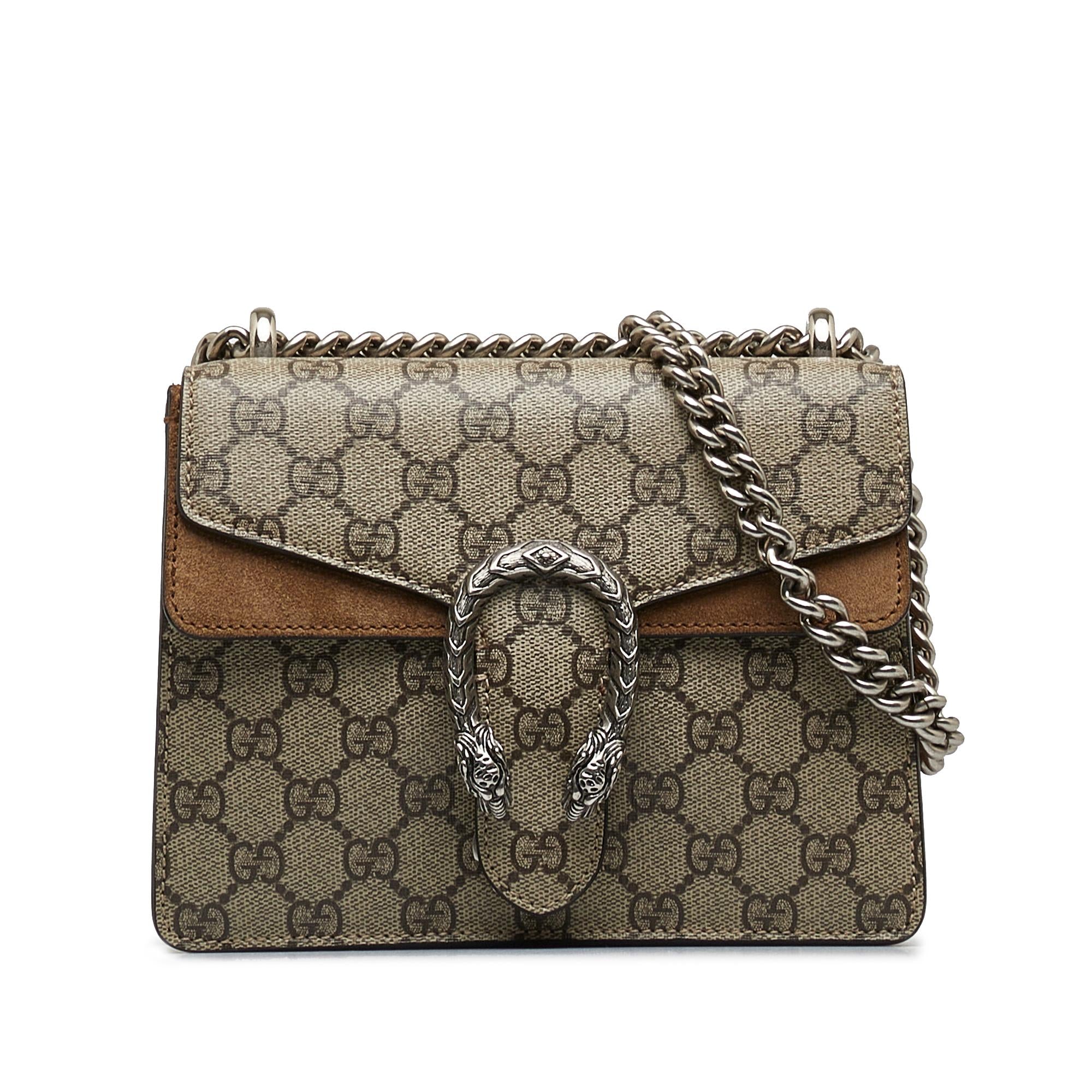 Gucci Mini GG Supreme Dionysus Crossbody Bag (SHG-sVbJNz)