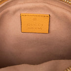 Gucci Mini GG Supreme Flora Ophidia Round Crossbody