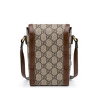 Gucci Mini GG Supreme Horsebit 1955 Crossbody Bag (SHG-fmvzee)