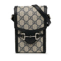 Gucci Mini GG Supreme Horsebit 1955 Crossbody Bag (SHG-SJQgQ9)