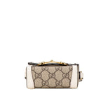Gucci Mini GG Supreme Horsebit 1955 Crossbody Bag