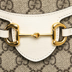 Gucci Mini GG Supreme Horsebit 1955 Crossbody Bag