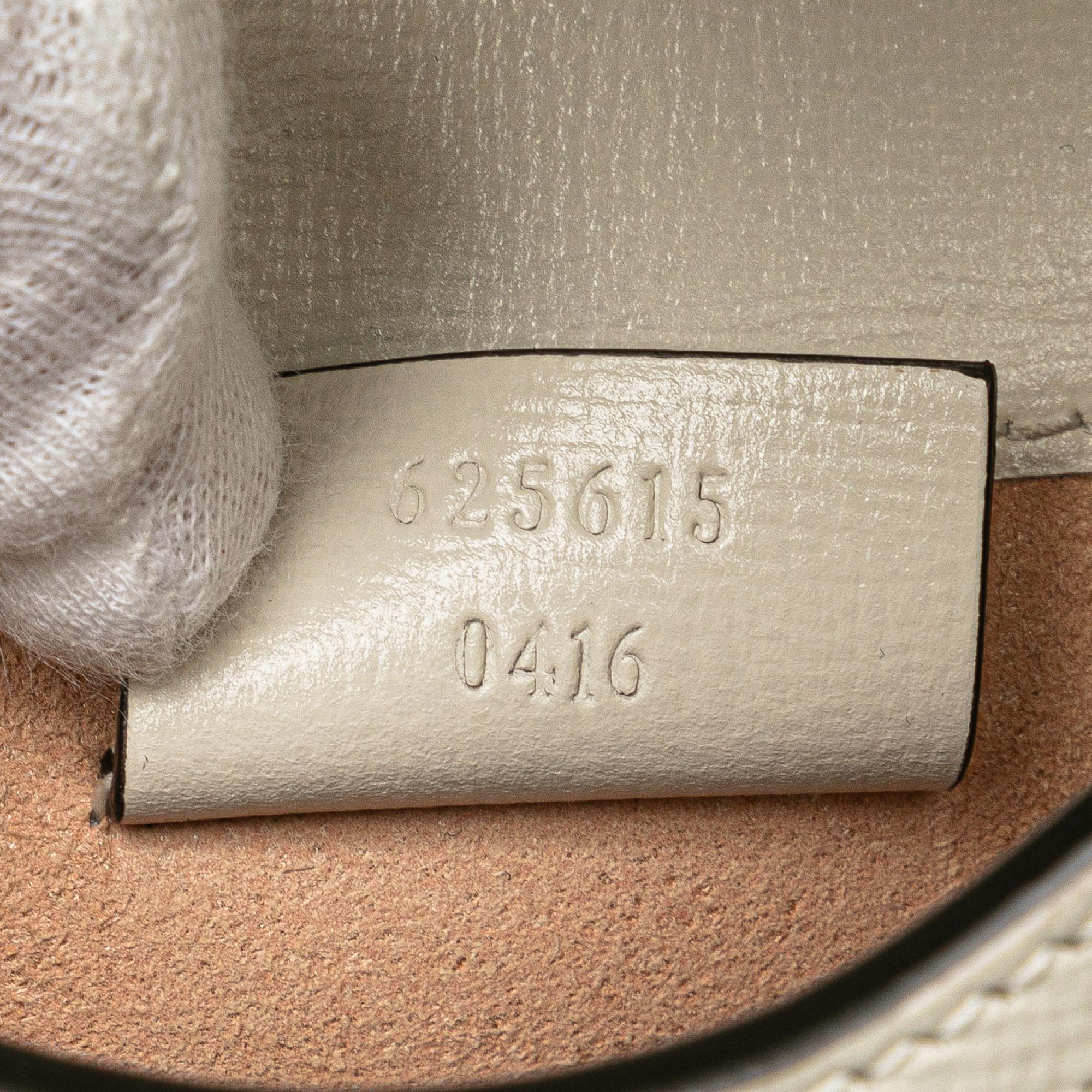 Gucci Mini GG Supreme Horsebit 1955 Crossbody Bag