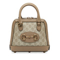 Gucci Mini GG Supreme Horsebit 1955 Satchel (SHG-zUVIp0)