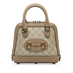 Gucci Mini GG Supreme Horsebit 1955 Satchel (SHG-zUVIp0)