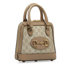 Gucci Mini GG Supreme Horsebit 1955 Satchel (SHG-zUVIp0)