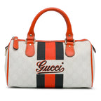 Gucci Mini GG Supreme Joy Web Boston Bag (SHG-R1IO0Q)