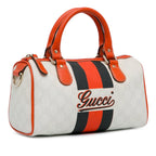 Gucci Mini GG Supreme Joy Web Boston Bag (SHG-R1IO0Q)