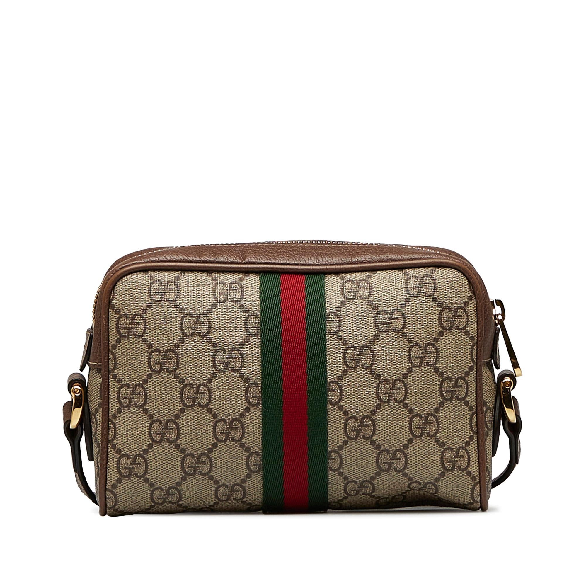 Gucci Mini GG Supreme Ophidia Crossbody Bag (SHG-1GcAmr)