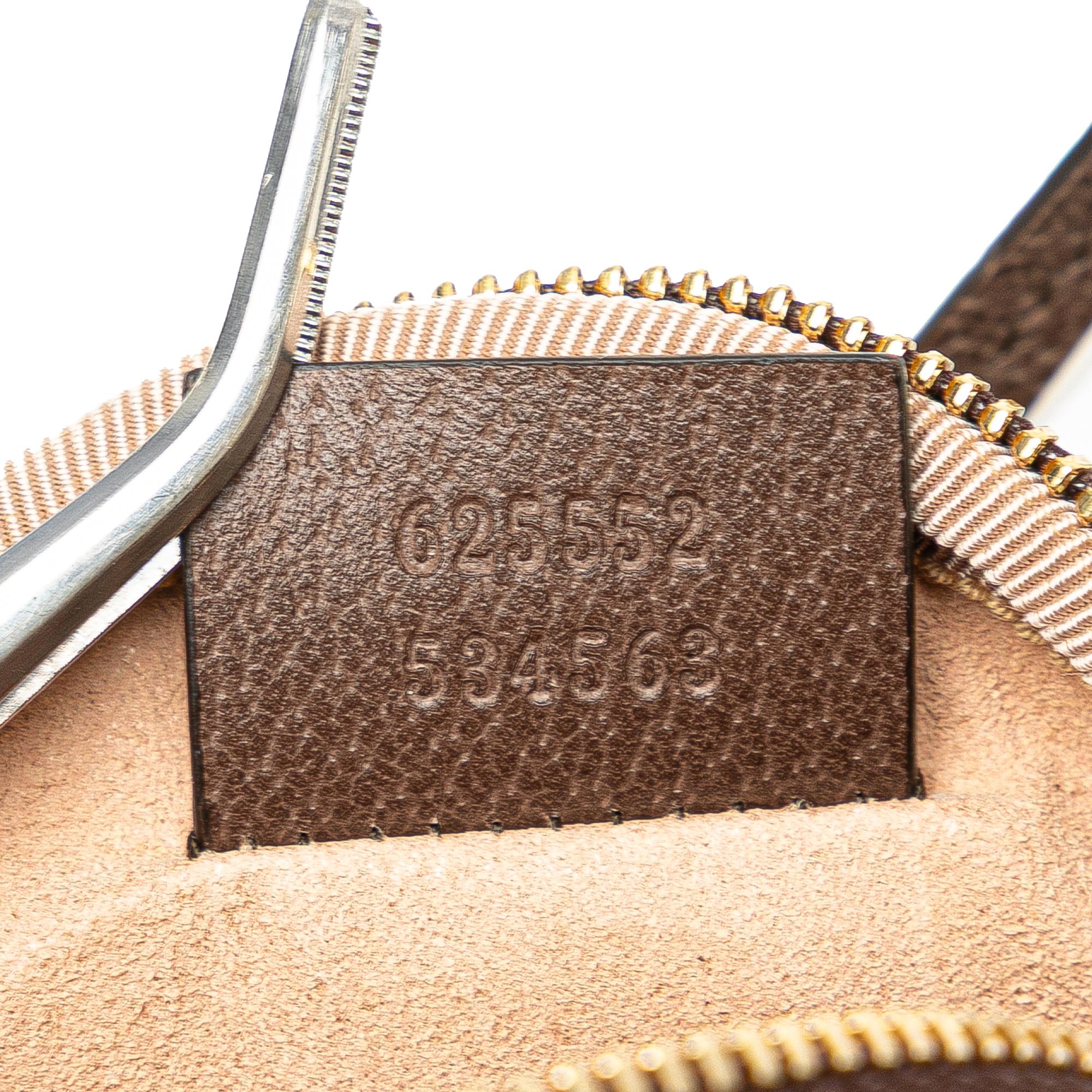 Gucci Mini GG Supreme Ophidia Round Neck Pouch
