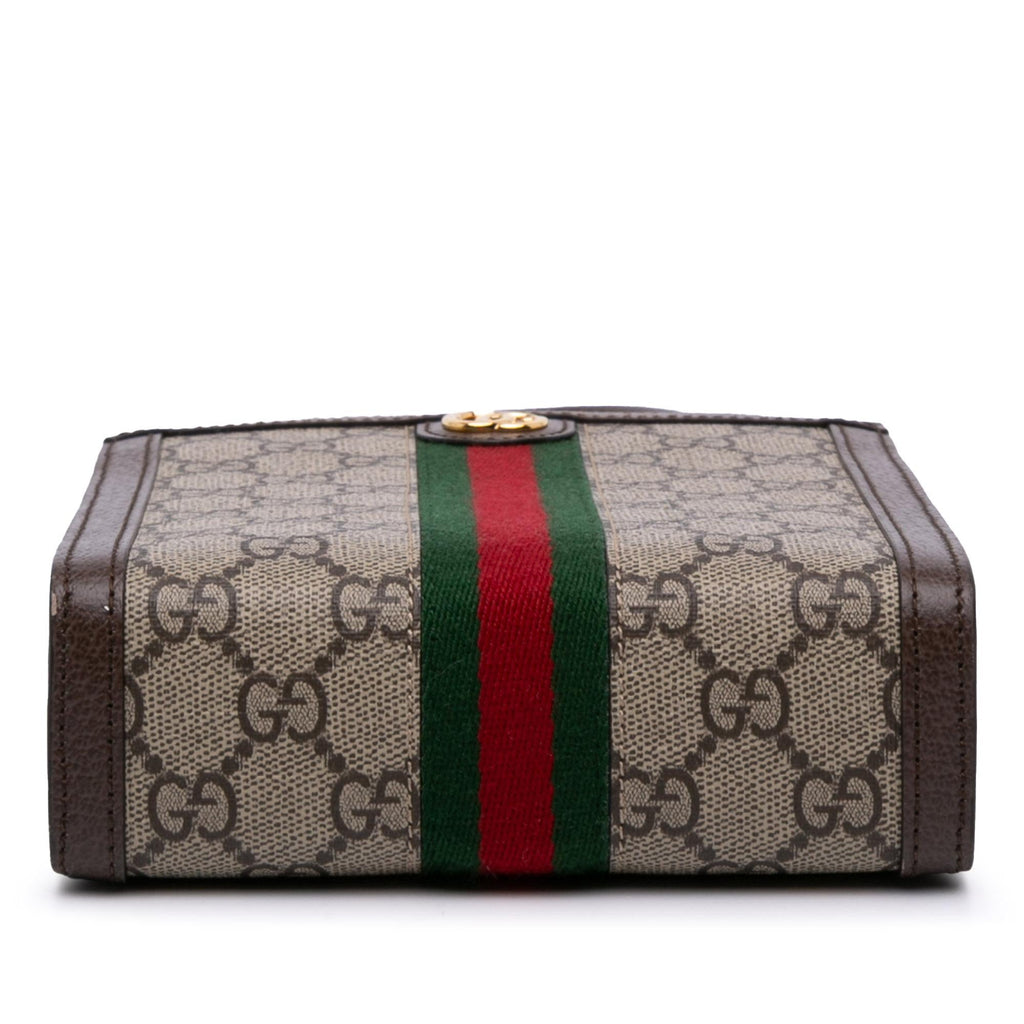 Gucci Mini GG Supreme Ophidia Web Satchel