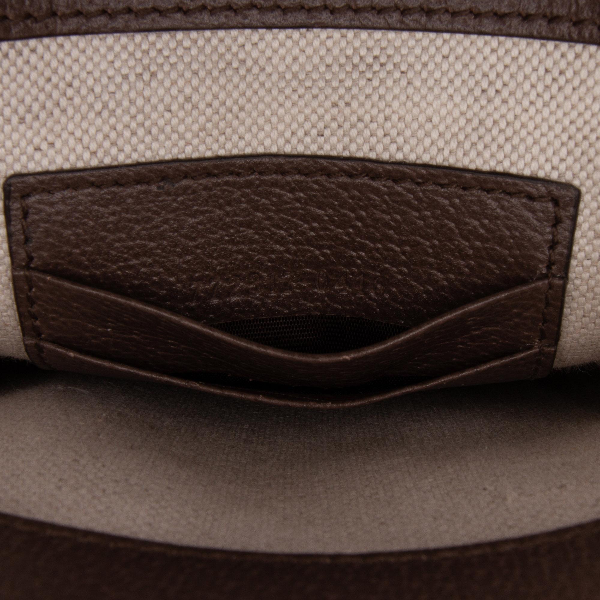 Gucci Mini GG Supreme Ophidia Web Satchel