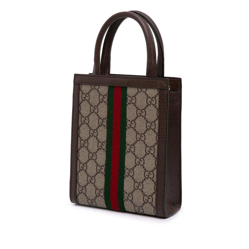 Gucci Mini GG Supreme Ophidia Web Satchel