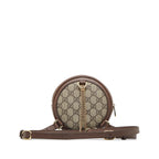 Gucci Mini GG Supreme Round Ophidia Backpack
