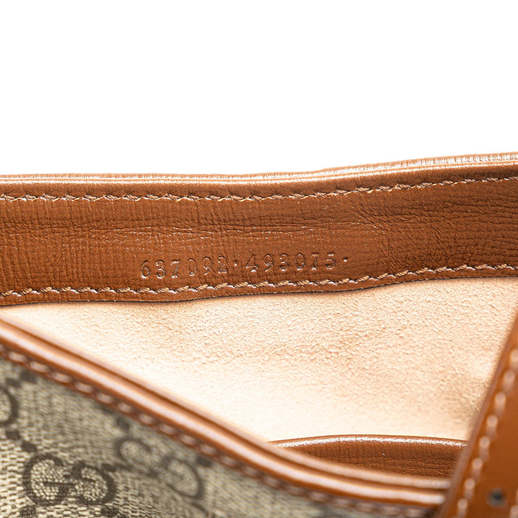 Gucci Mini GG Supreme Web Jackie 1961 Crossbody