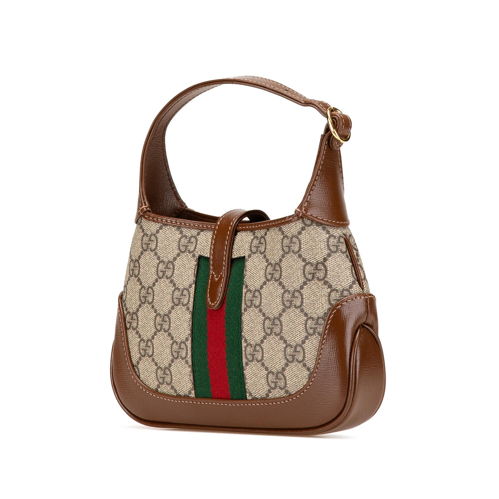 Gucci Mini GG Supreme Web Jackie 1961 Crossbody