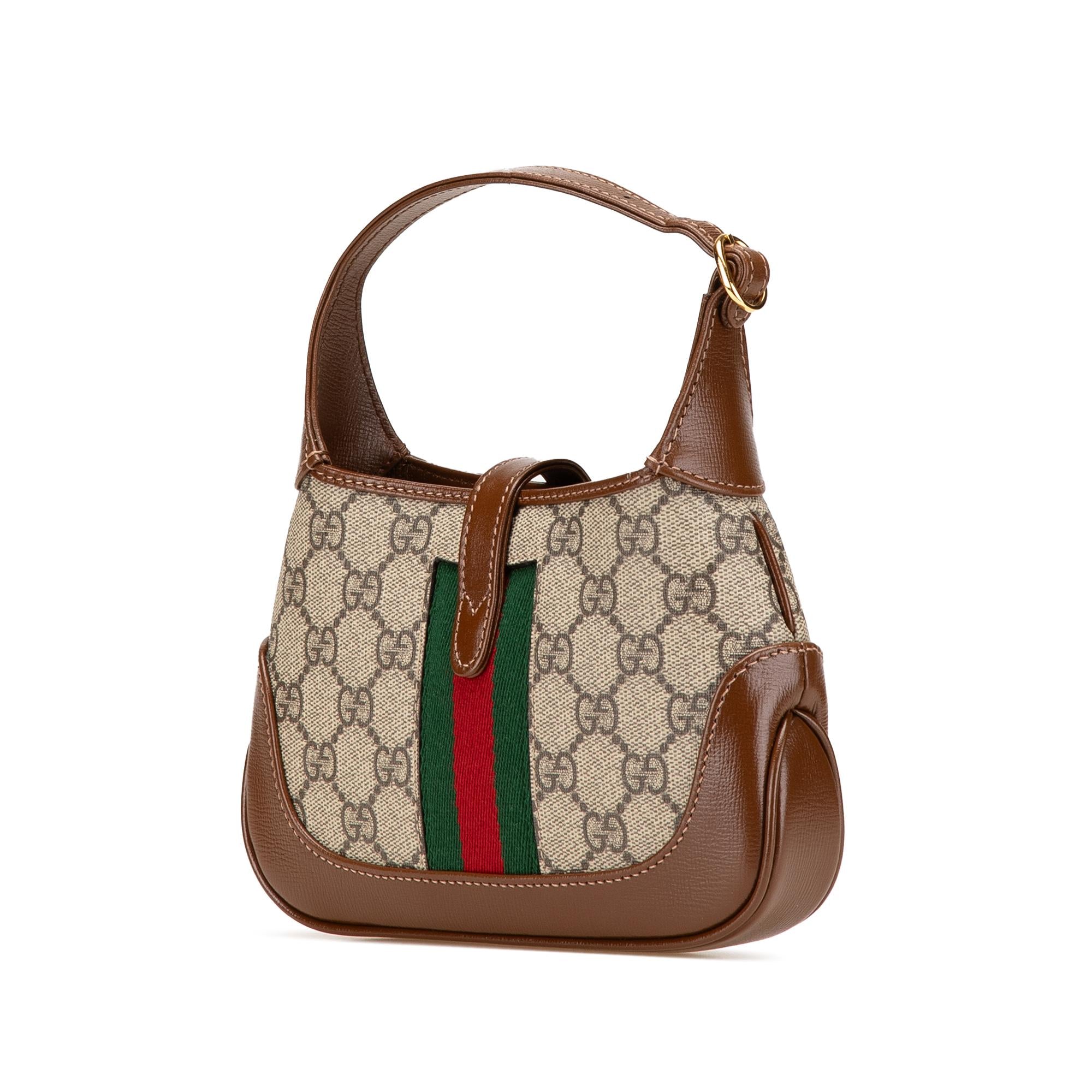 Gucci Mini GG Supreme Web Jackie 1961 Crossbody